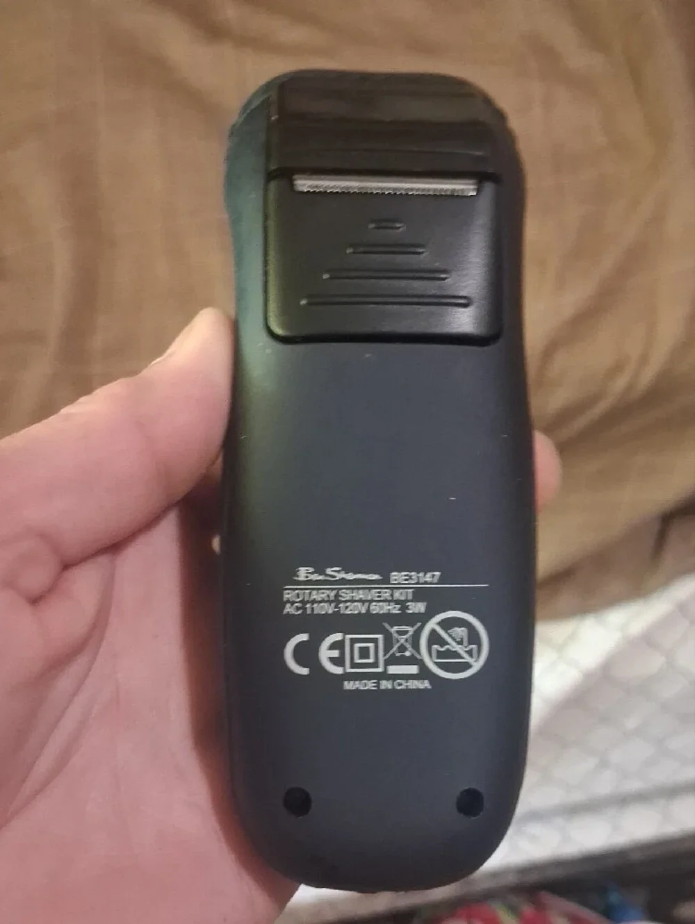 Ben Sherman Cordless Rotary Shaver - Dark Blue